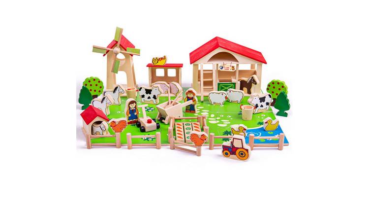 Bigjigs Toys Play Farm - 3 Years +