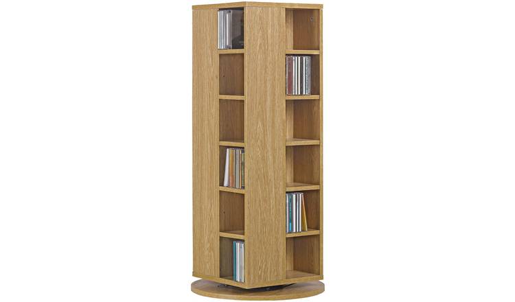 Buy Argos Home Twister Cd And Dvd Media Storage Oak Effect