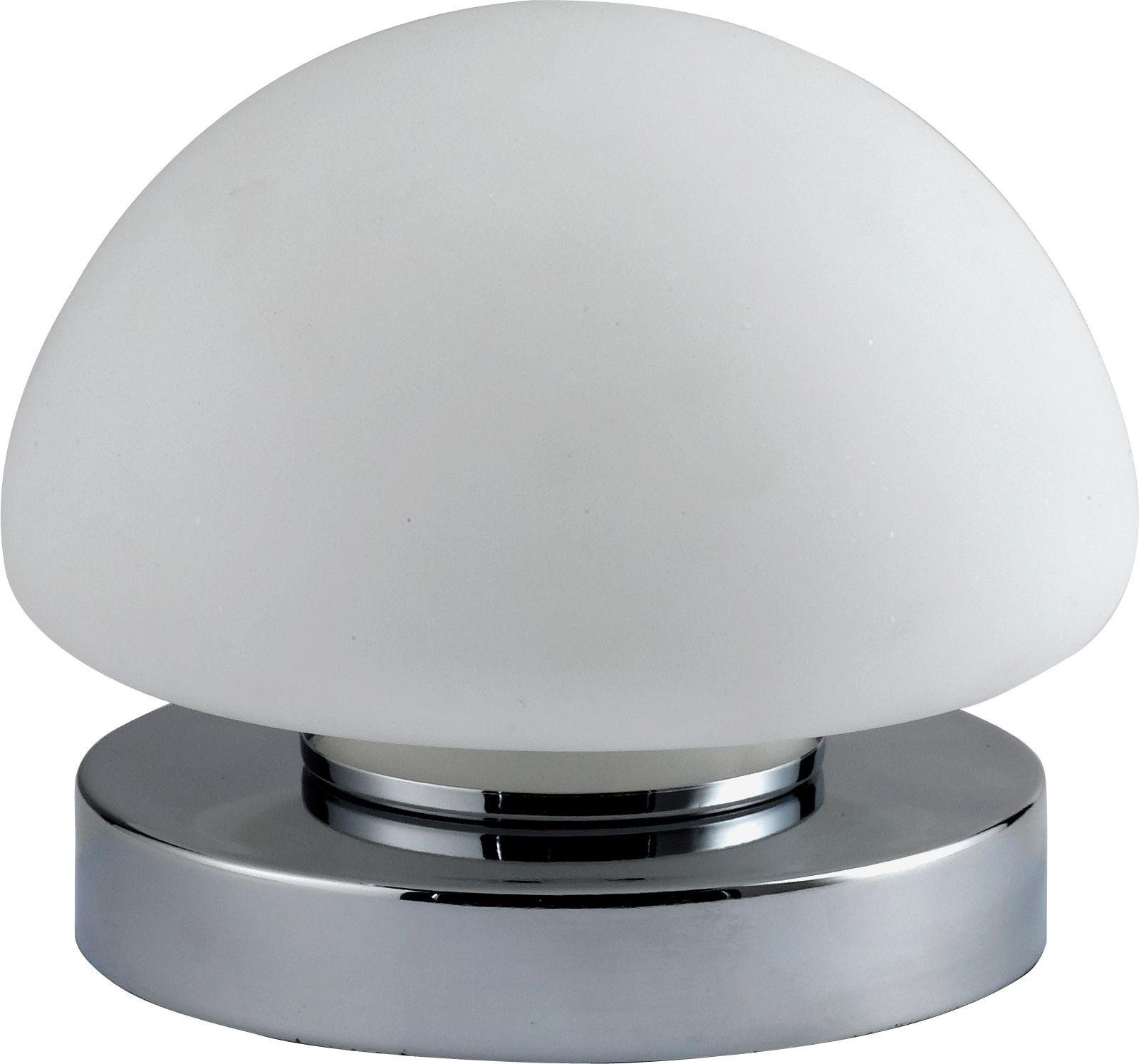 Argos Home Opal Dome Touch Table Lamp - Chrome