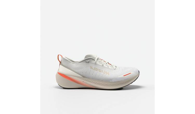 Decathlon Men's Kipcore Running Shoes - White and Beige - UK 9.5
