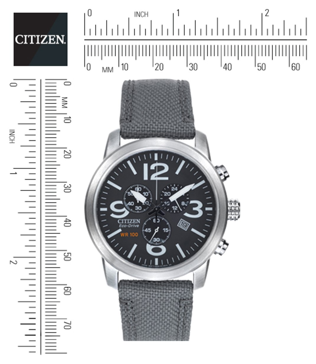 citizen military style watch