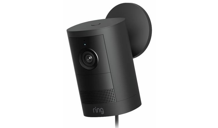 Ring Outdoor Camera Plug-In (Newest Gen) Retinal 2K Security Camera - Black