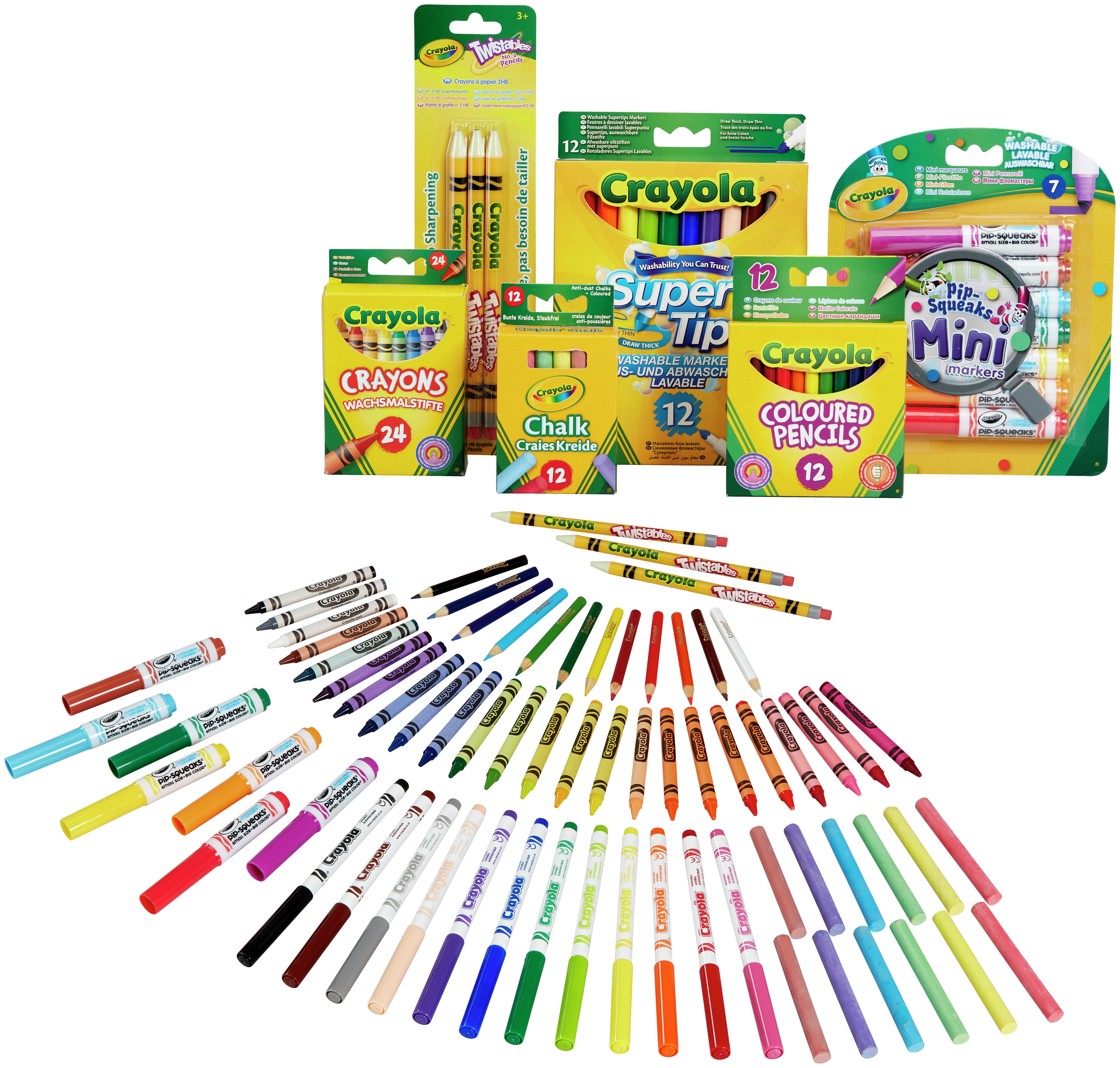 Crayola 70 Piece Stationery Set