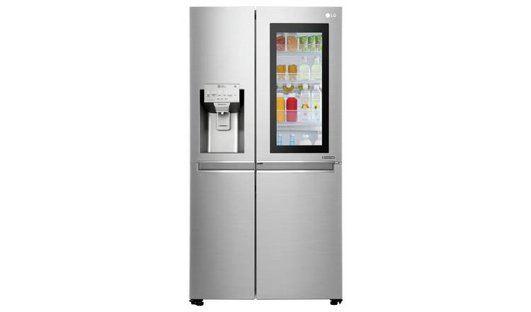 Buy Lg Gsx960nsvz American Fridge Freezer Stainless Steel Fridge Freezers Argos