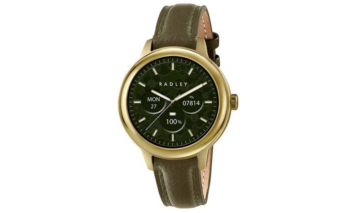 Radley Series 59 Acorn Leather Strap Smart Watch