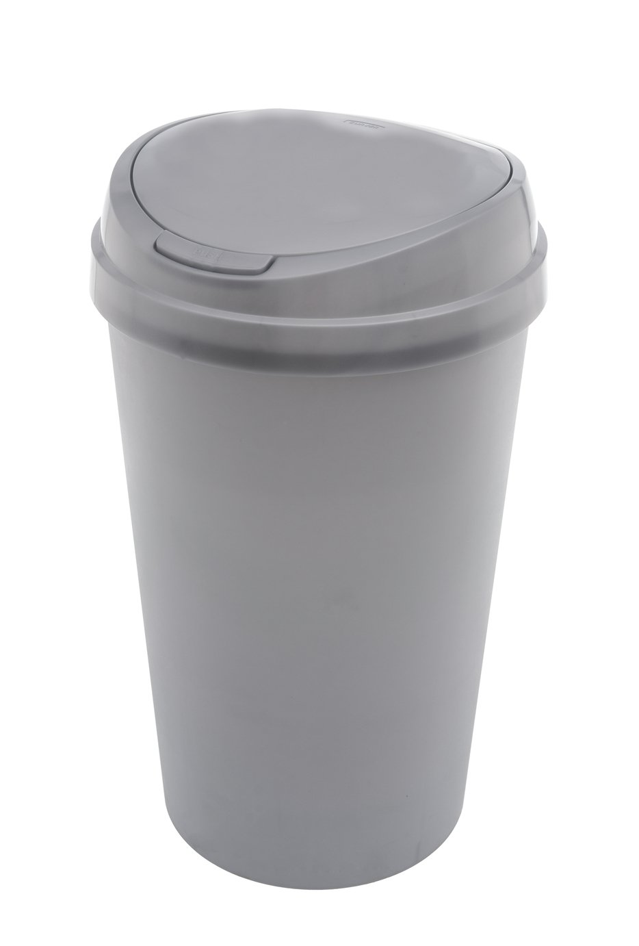 Curver 45 Litre Touch Top Kitchen Bin - Silver