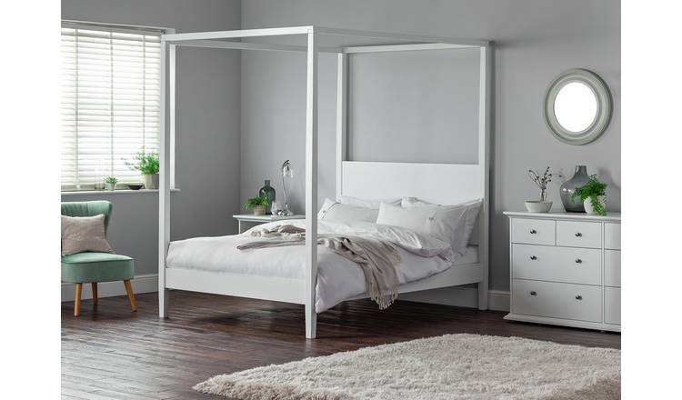 Black four deals poster bed double