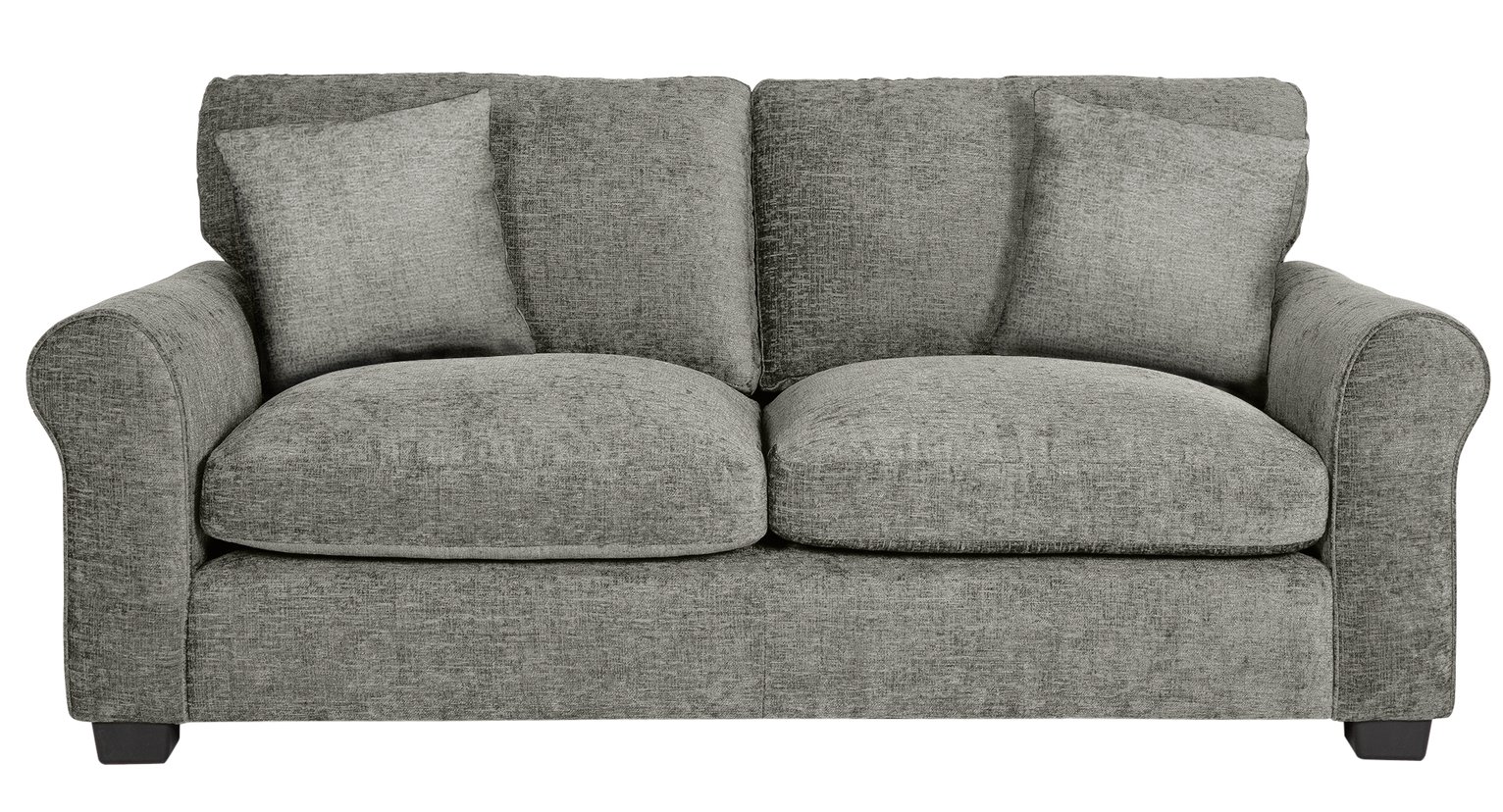 Argos Home Tammy 3 Seater Fabric Sofa - Mink