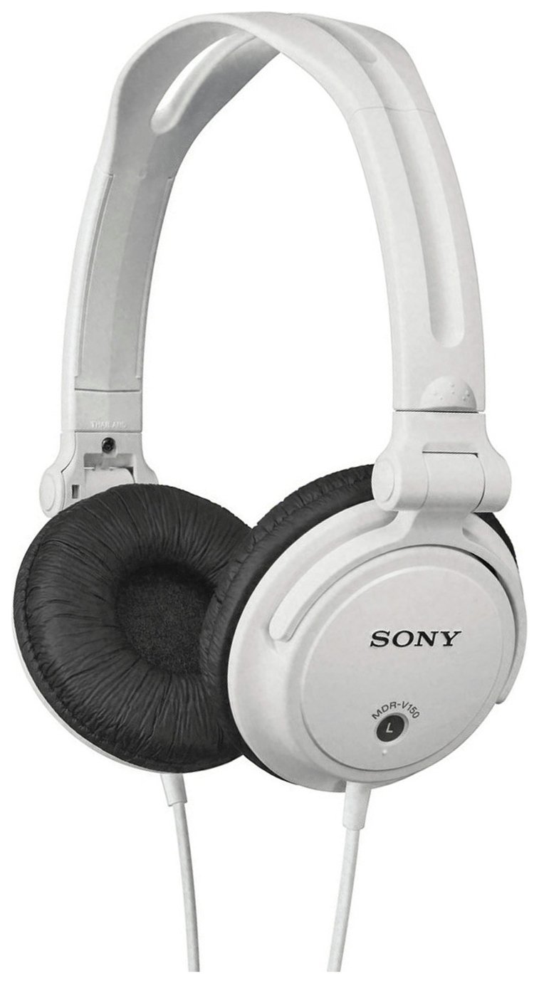 Sony MDRV150 DJ Headphones - White
