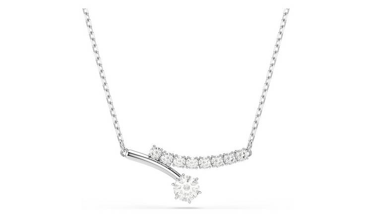 Swarovski Matrix Zirconia Crystal Crash Necklace