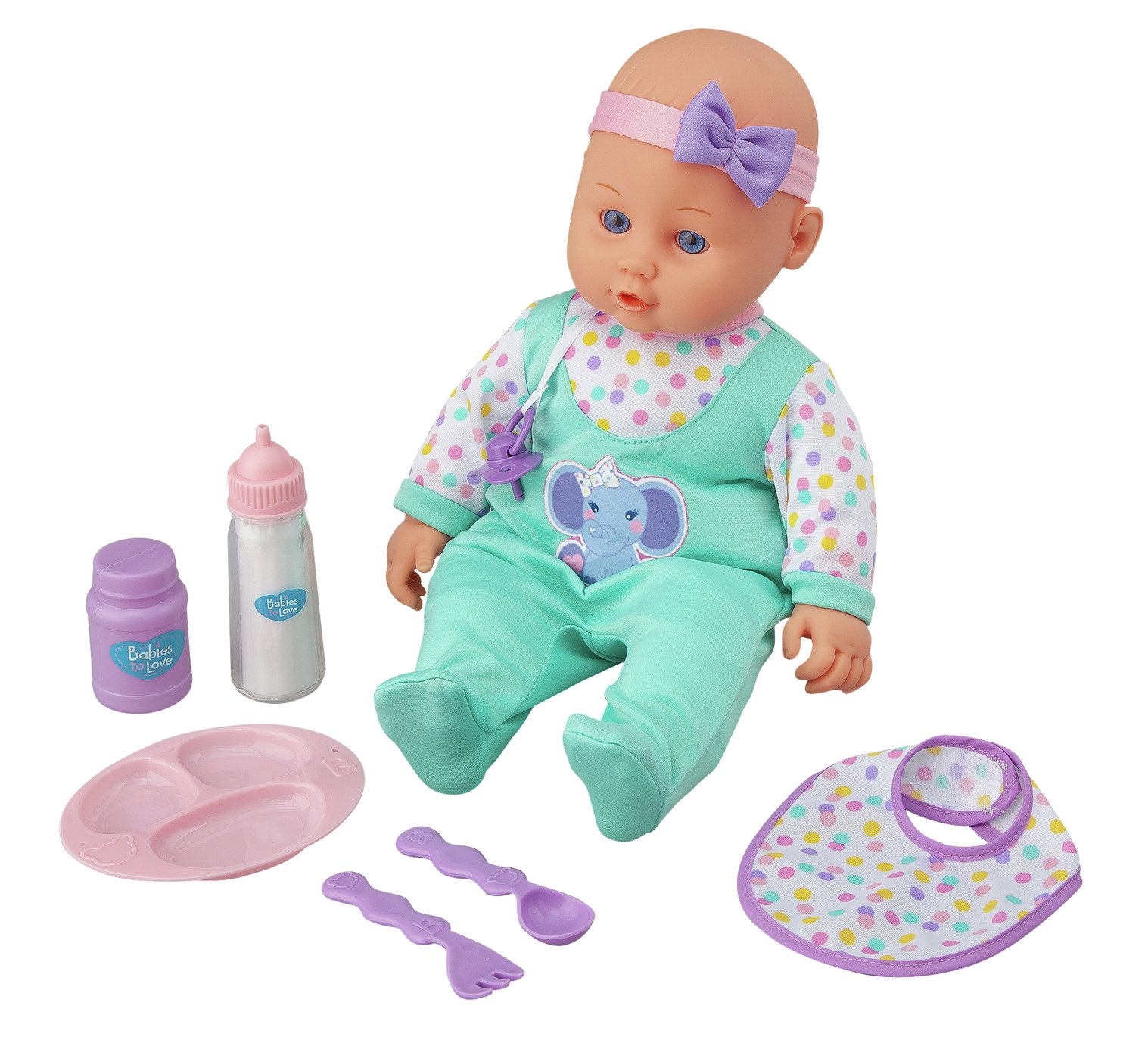 chad valley babies to love crawling doll