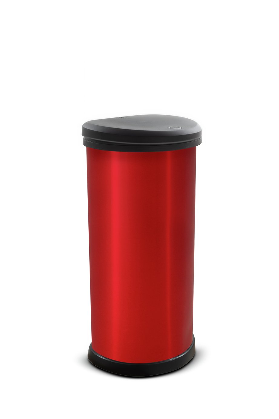Curver 40 Litre Deco Touch Top Kitchen Bin - Red