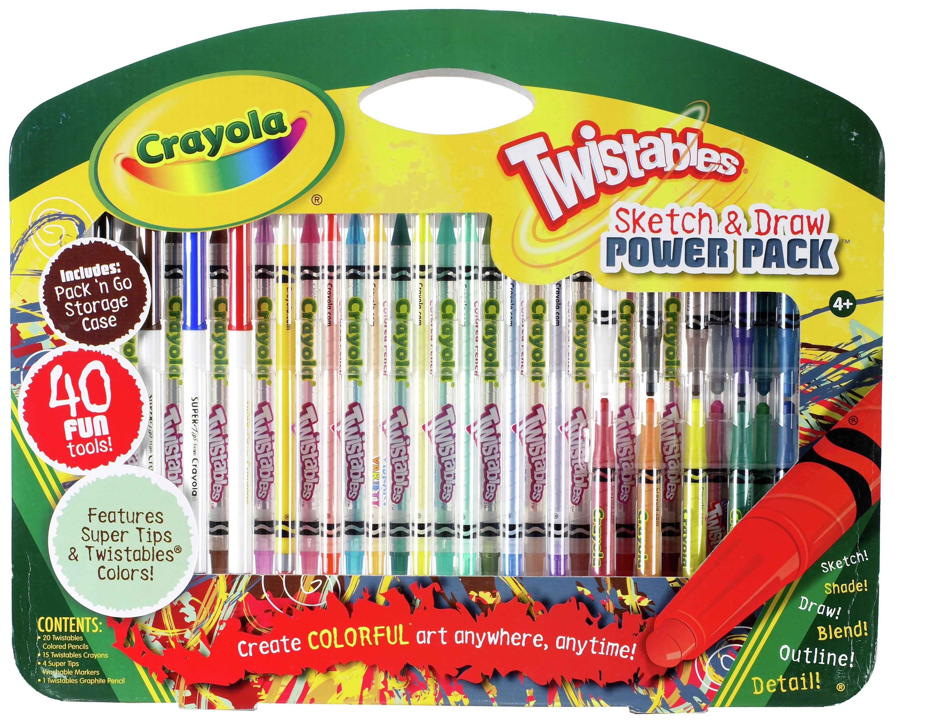 crayola colouring pens