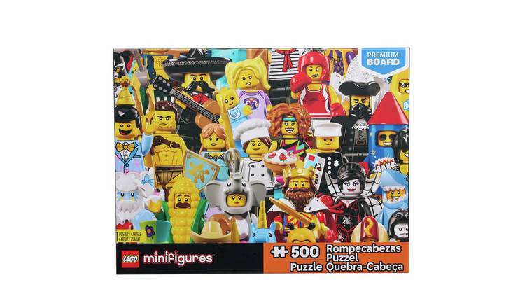LEGO Minifgures 500 Pieces Puzzle Game