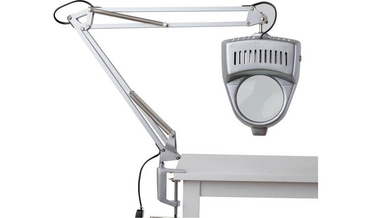 Buy Argos Home Magnifier Swing Arm Desk Lamp Silver Desk