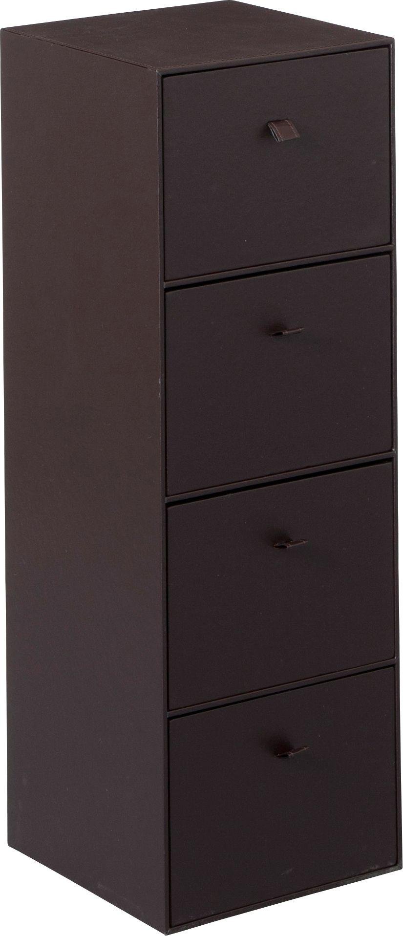 Argos Home CD and DVD Media Storage Cabinet - Dark Brown