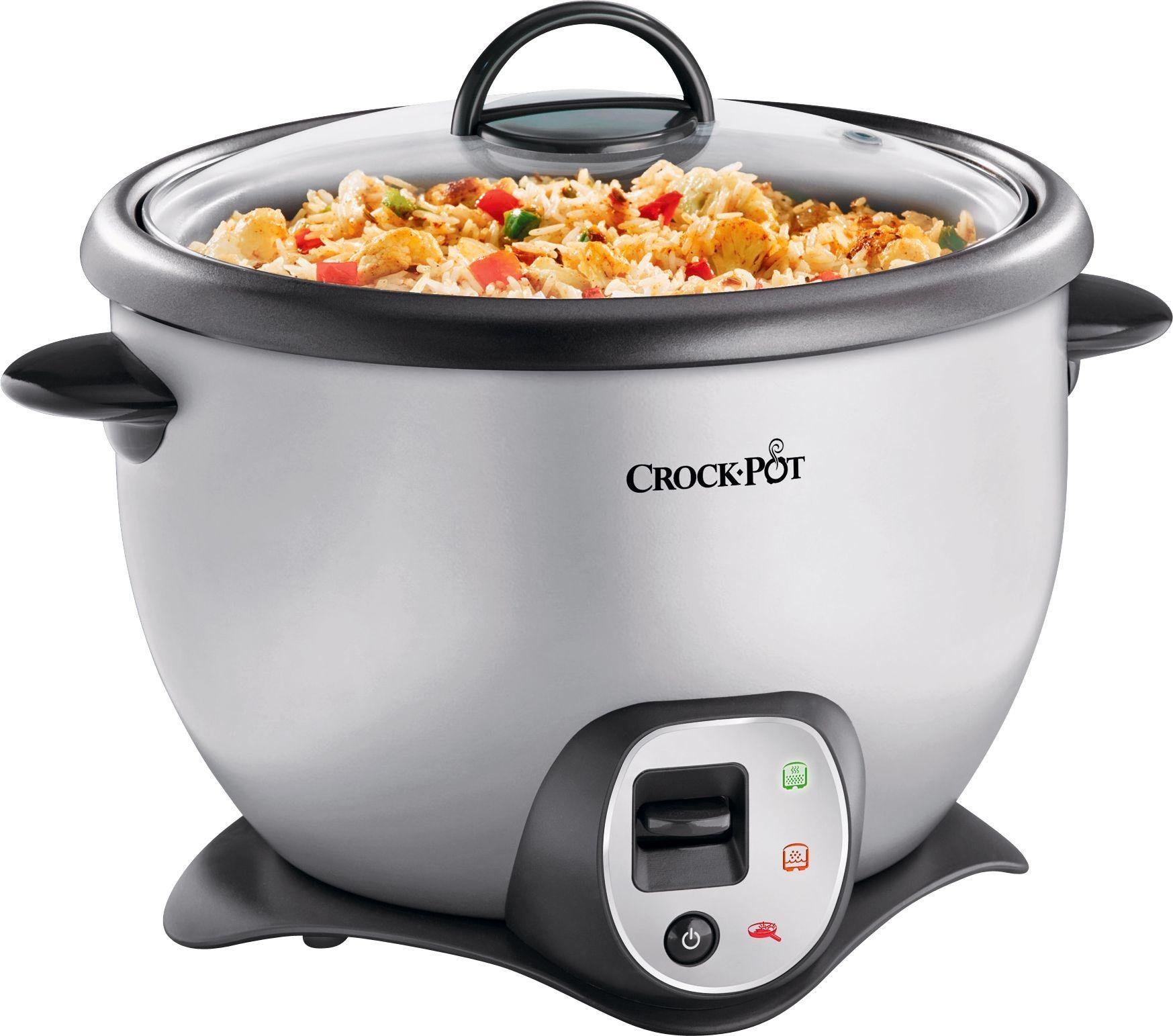 Crockpot 2.2L Saute Rice Cooker - Silver