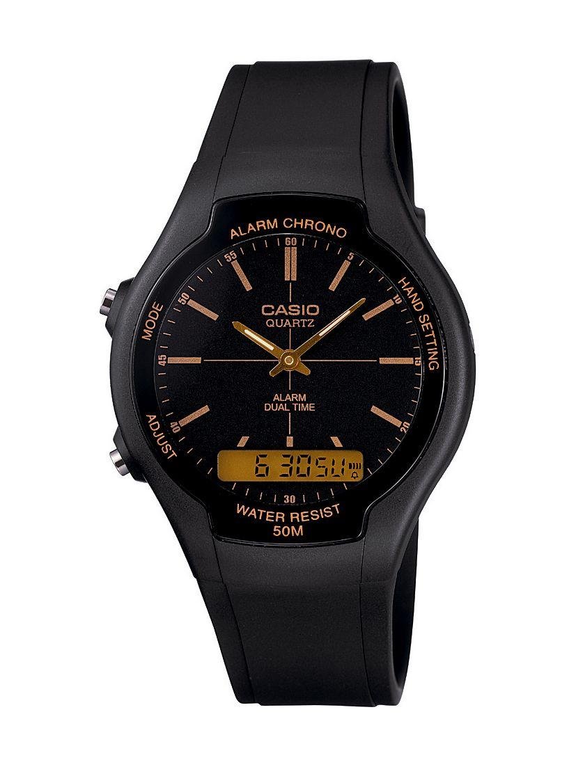 Casio Men's Alarm And  Black Resin Strap Watch Review