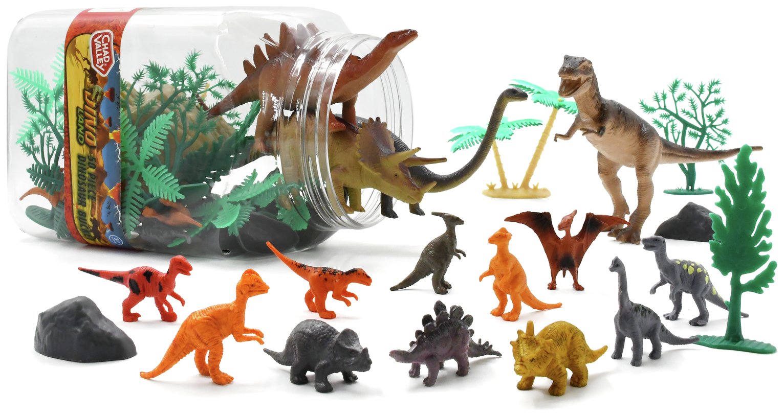 Chad Valley 50 Piece Dinosaur Bucket