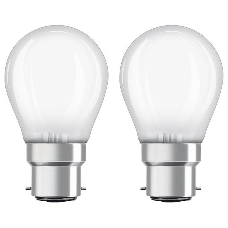 Osram 5W LED BC Dimmable Light Bulb - 2 Pack 0