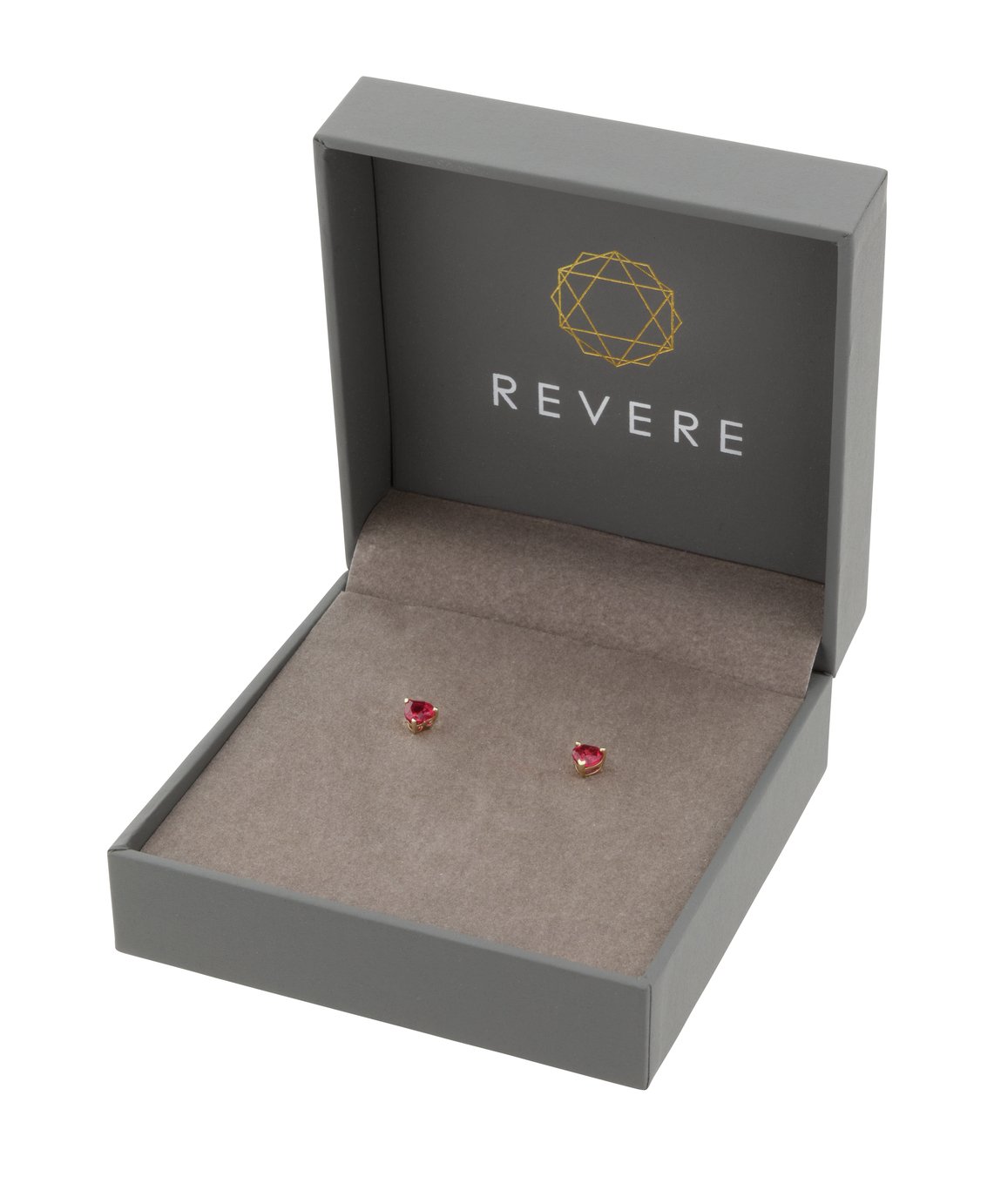 Revere heart online earrings