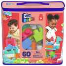 Mega Bloks Pink First Builders Big Building Bag - 60 Pieces