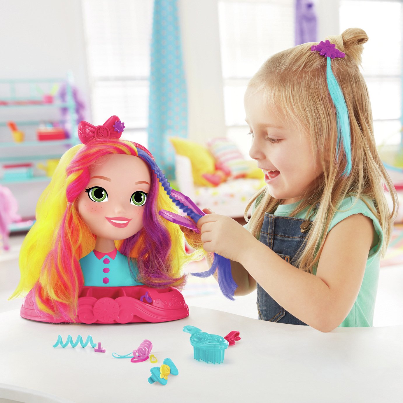 argos hair styling doll