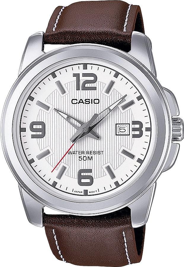 Casio Men's Brown Genuine Leather Strap Watch Review