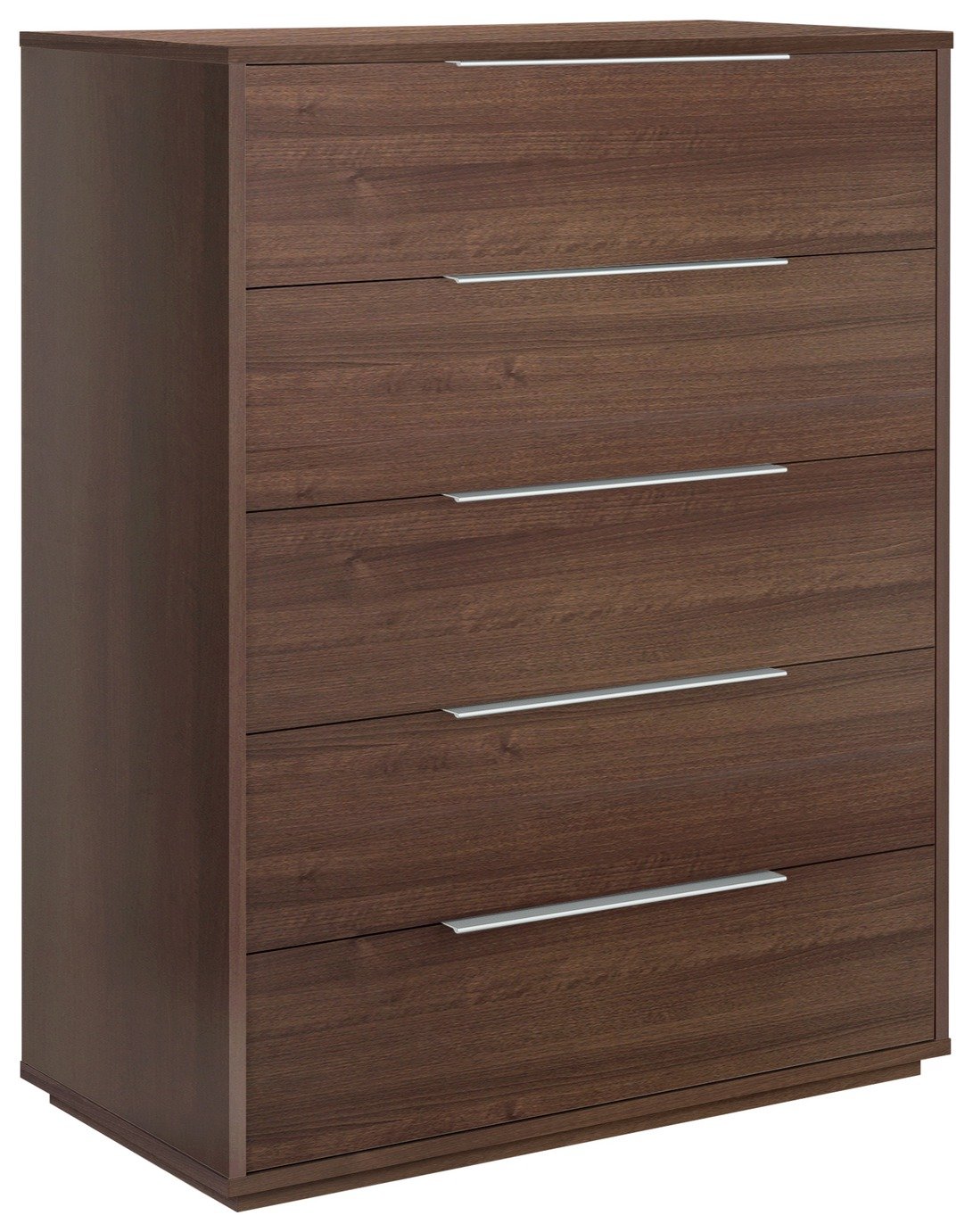 Argos Home Holsted 2 Bedsides & 5 Drawer Set - Walnut Effect