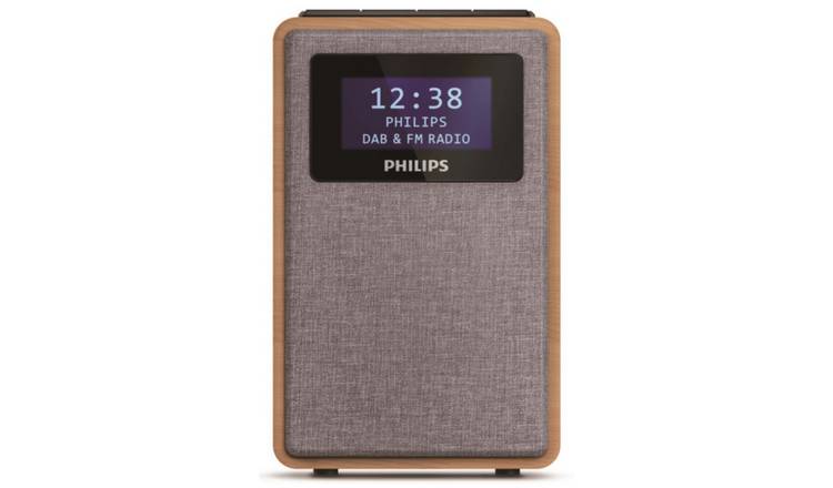 Philips TAR5005/10 DAB+ FM Clock Radio with Alarm