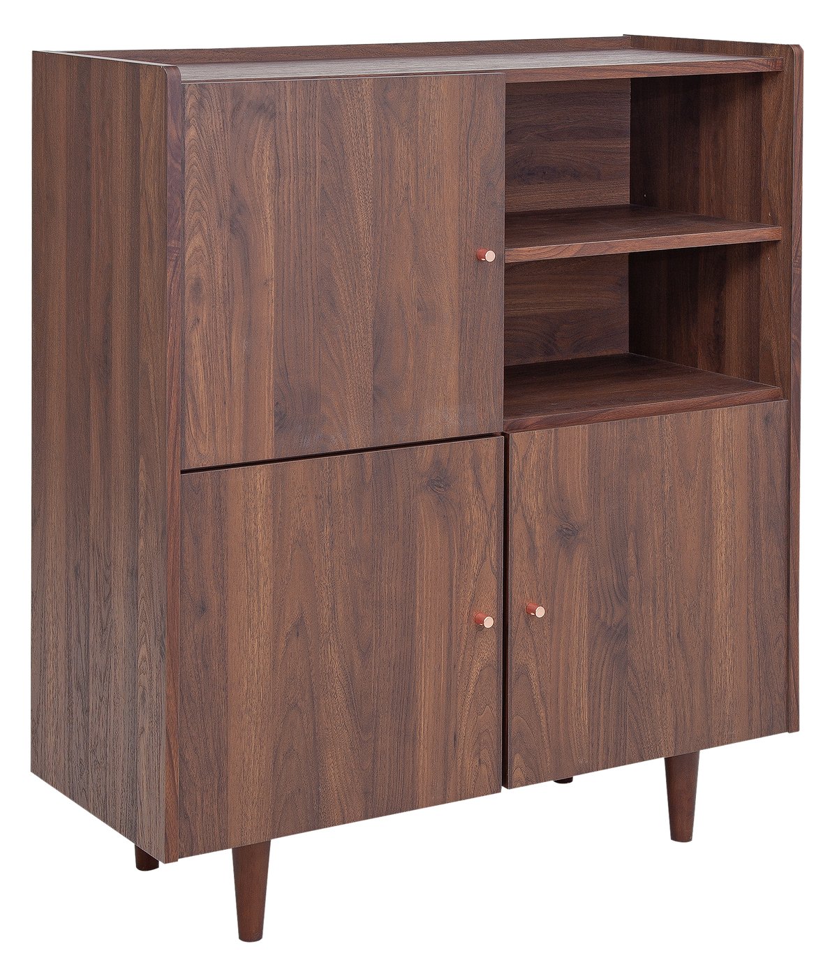 Argos Home Lola 3 Door Sideboard - Walnut Effect