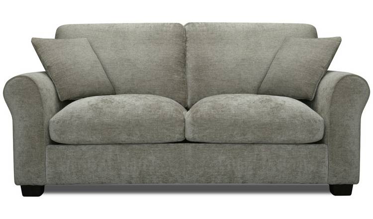 Argos Home Tammy 2 Seater Fabric Sofa bed - Mink
