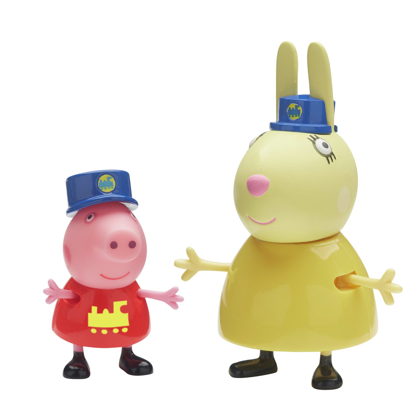 peppa pig miss rabbits train