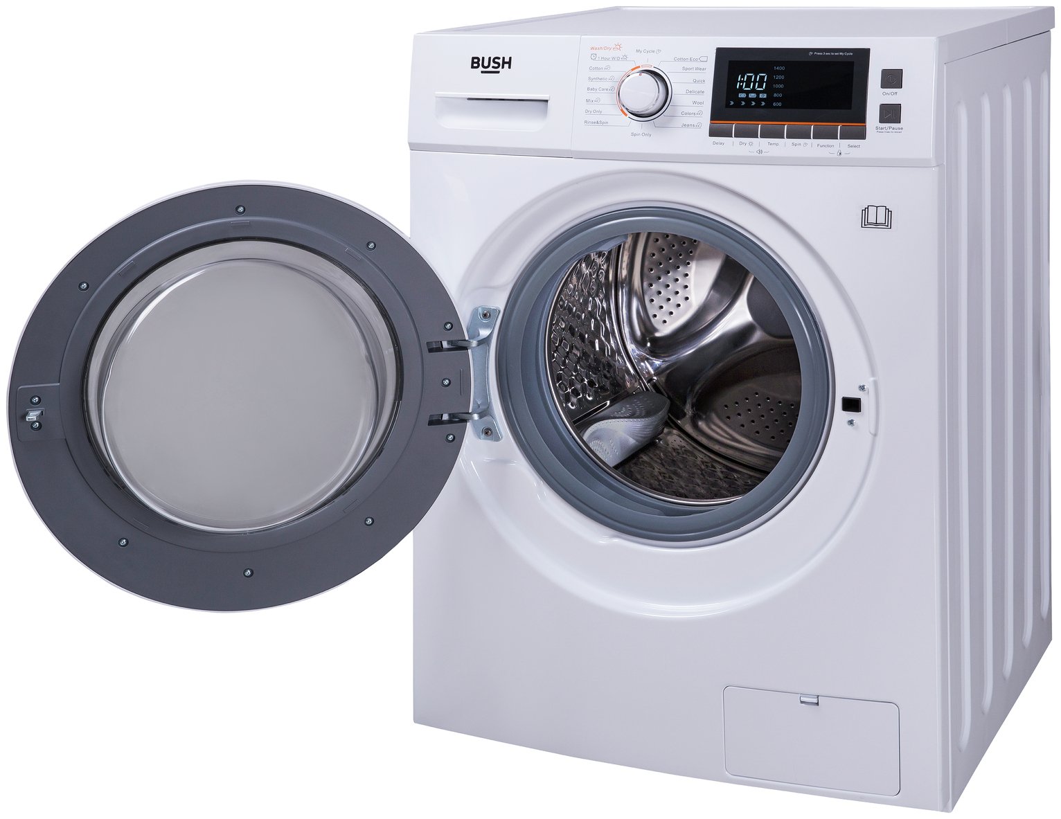 Bush WDNBX107W 10KG / 7KG 1600 Spin Washer Dryer Reviews
