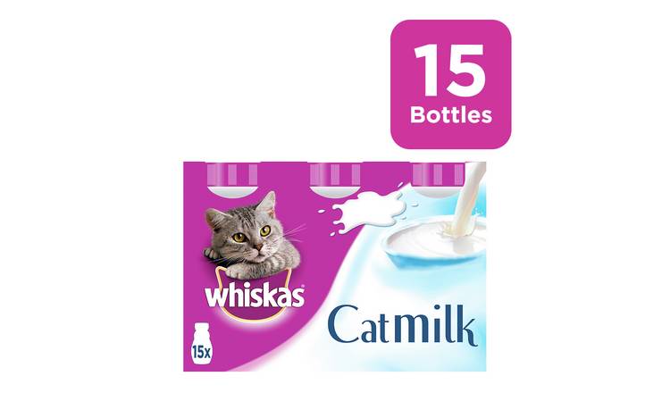 Whiskas Cat Treat Milk Bottles 15x200ml