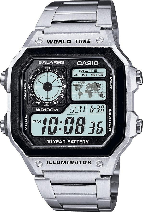 Casio Men's Illuminator Stainless Steel Bracelet Watch