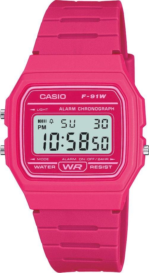 Casio  Ladies Pink Resin Strap Watch Review