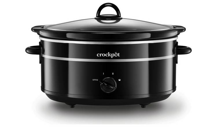 Buy Crockpot 6.5L Slow Cooker - Black | Slow cookers | Argos