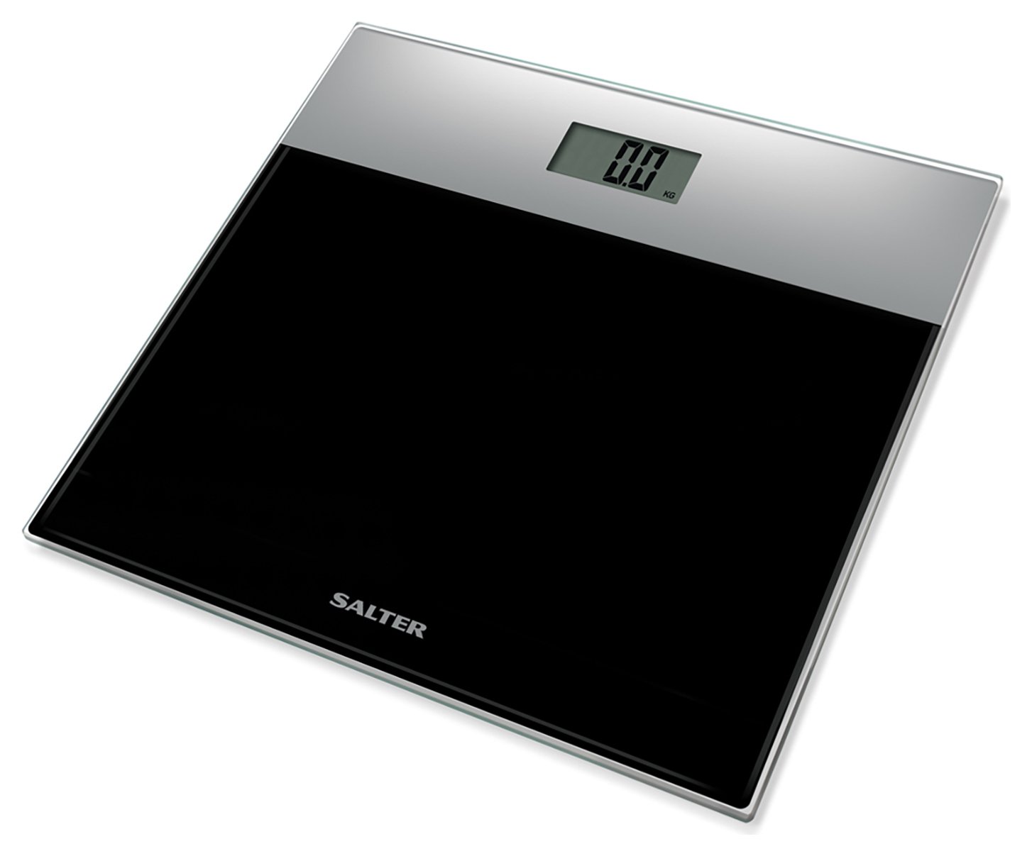 Salter Glass Digital Bathroom Scales - Black