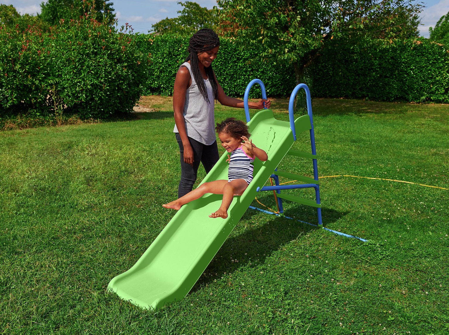 kids climbing frame with slide