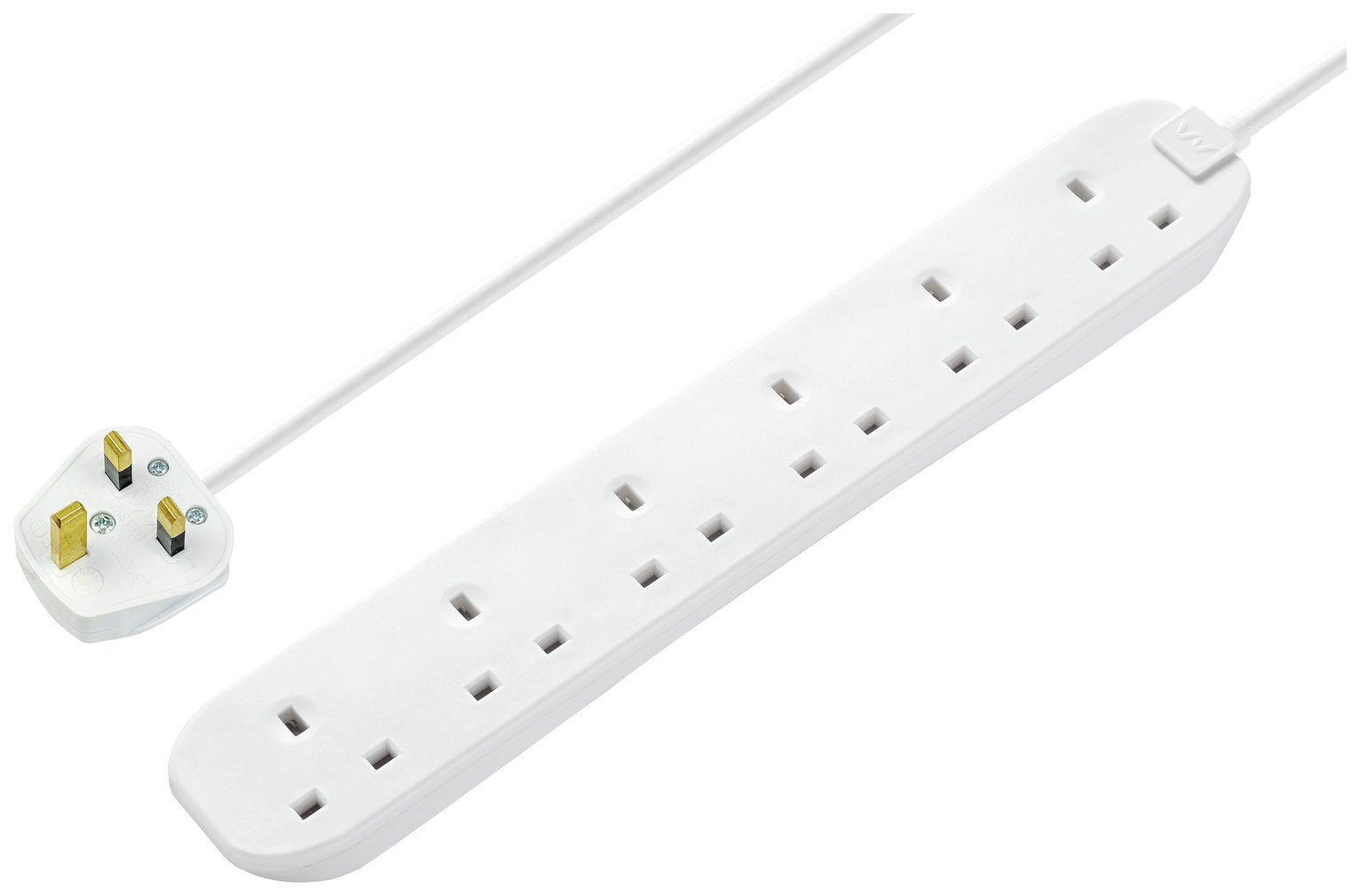 Masterplug 6 Socket Extension Lead