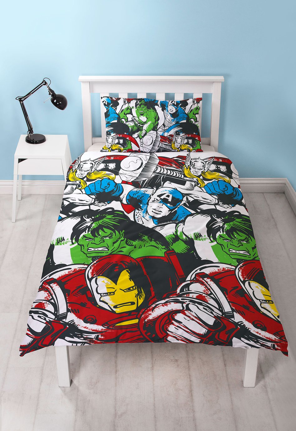 marvel crib set