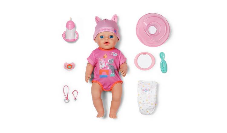 Baby Born Emma Click & Play Interactive Baby Doll