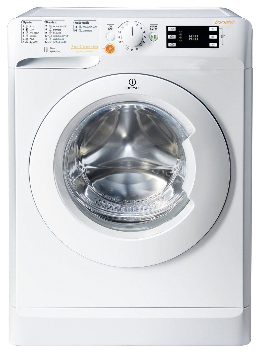 Indesit XWDE1071681X 10KG / 7KG 1600 Washer Dryer Review