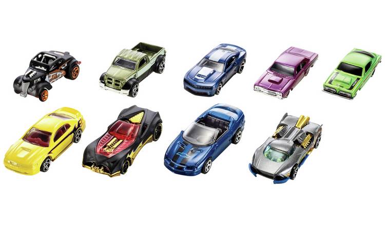 Buy Hot Wheels Car Assortment - Pack of 9 | Toy cars and trucks