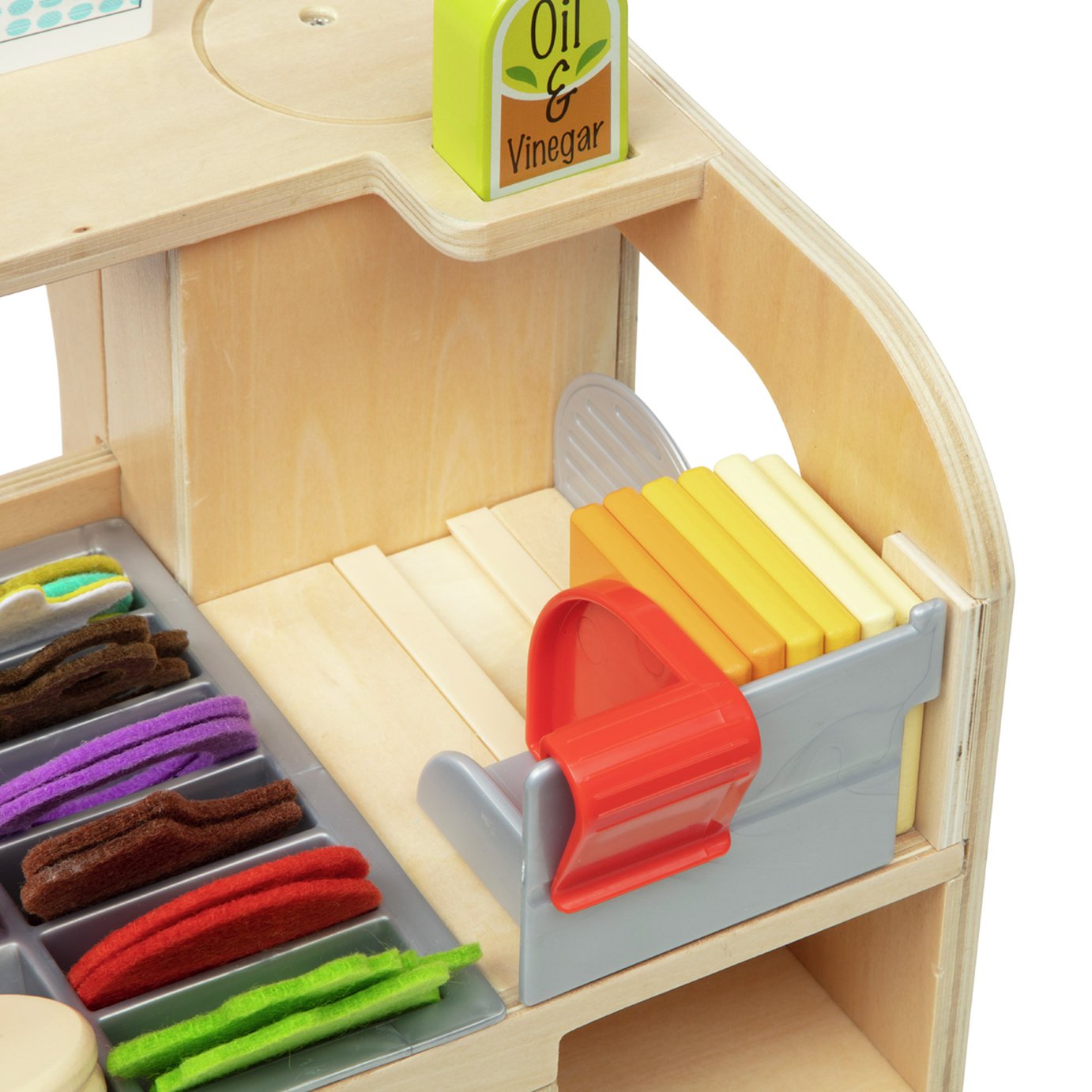 Melissa & Doug Wooden Sandwich Counter Play Set Review