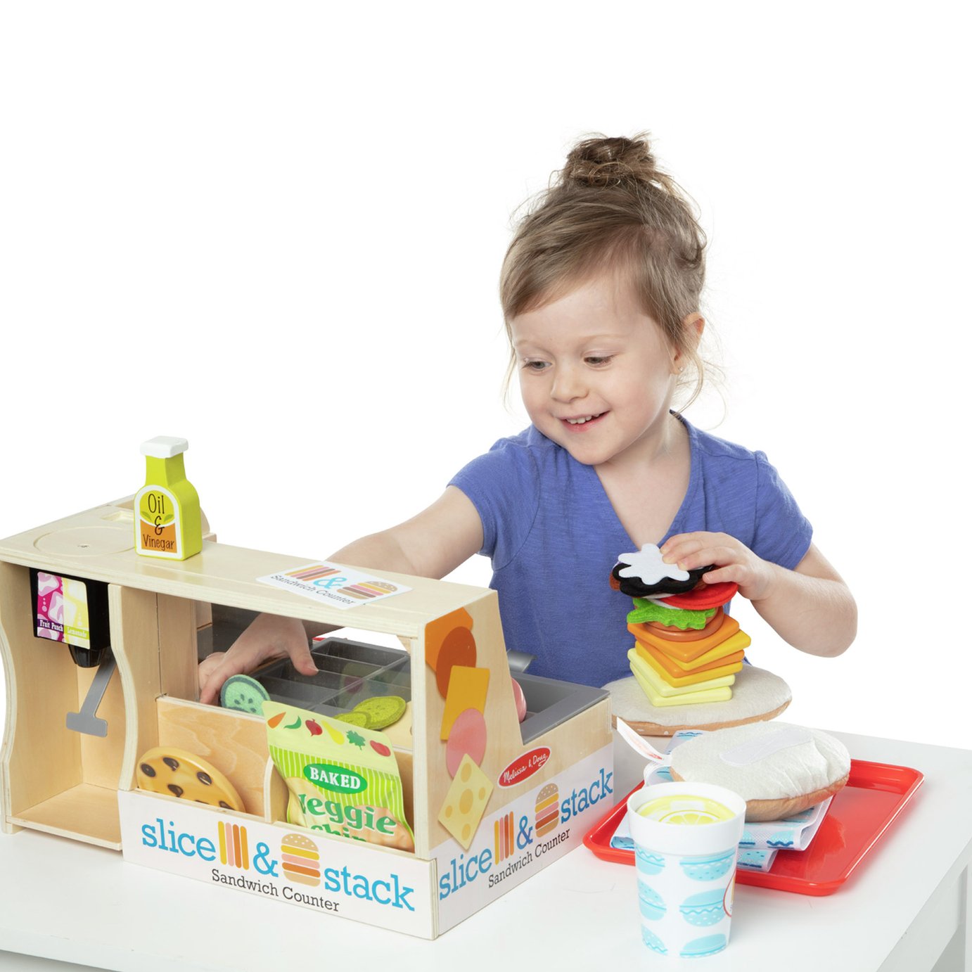 Melissa & Doug Wooden Sandwich Counter Play Set Review