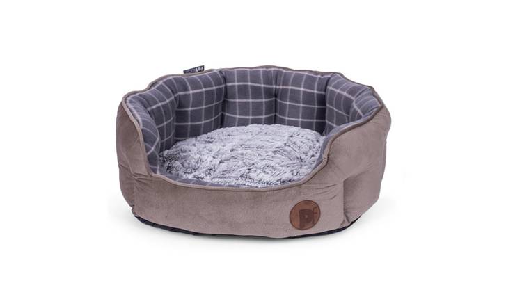 Grey dog best sale bed large