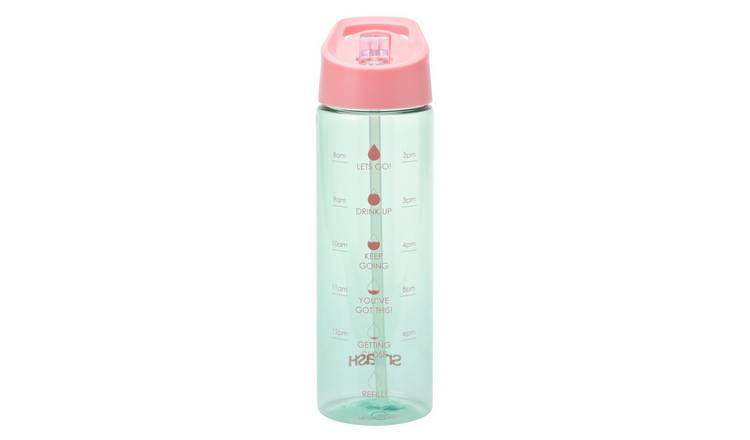 Smash Teal Pink Water Tracker Bottle - 700ml