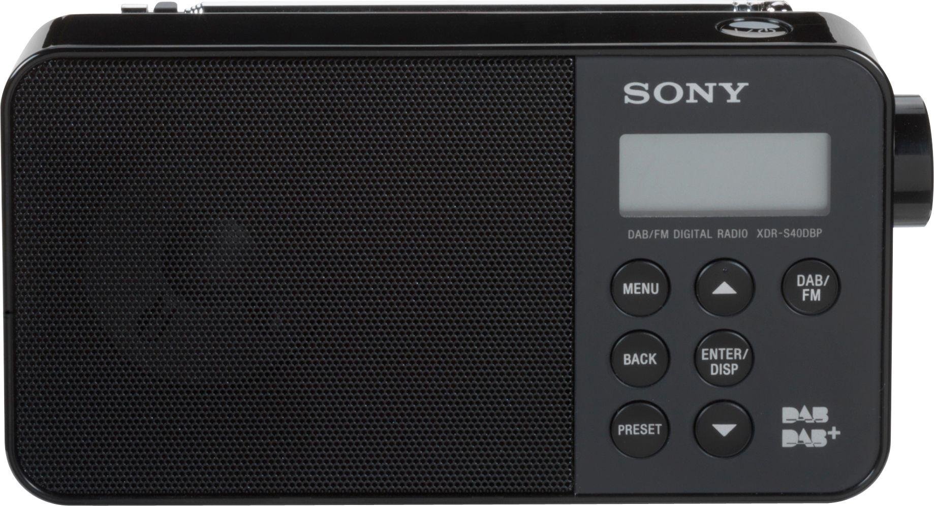 Sony XDRS40 DAB Radio - Black